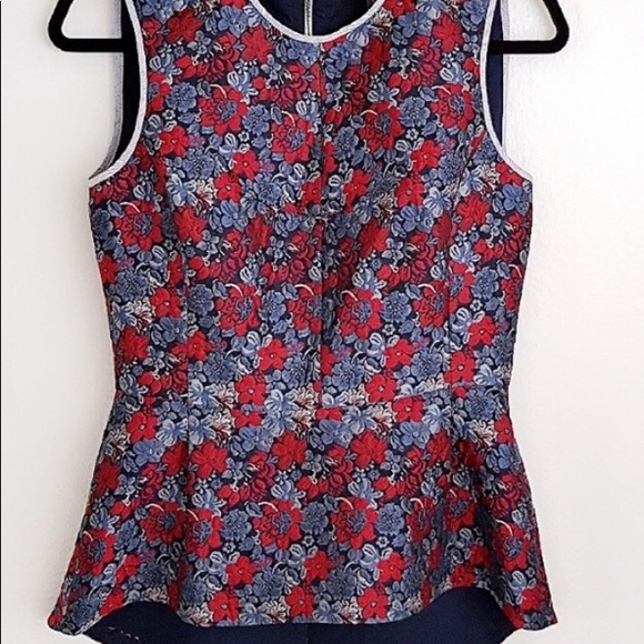 BCBGMaxAzria Jaclyn sleeveless peplum top - Picture 4 of 8